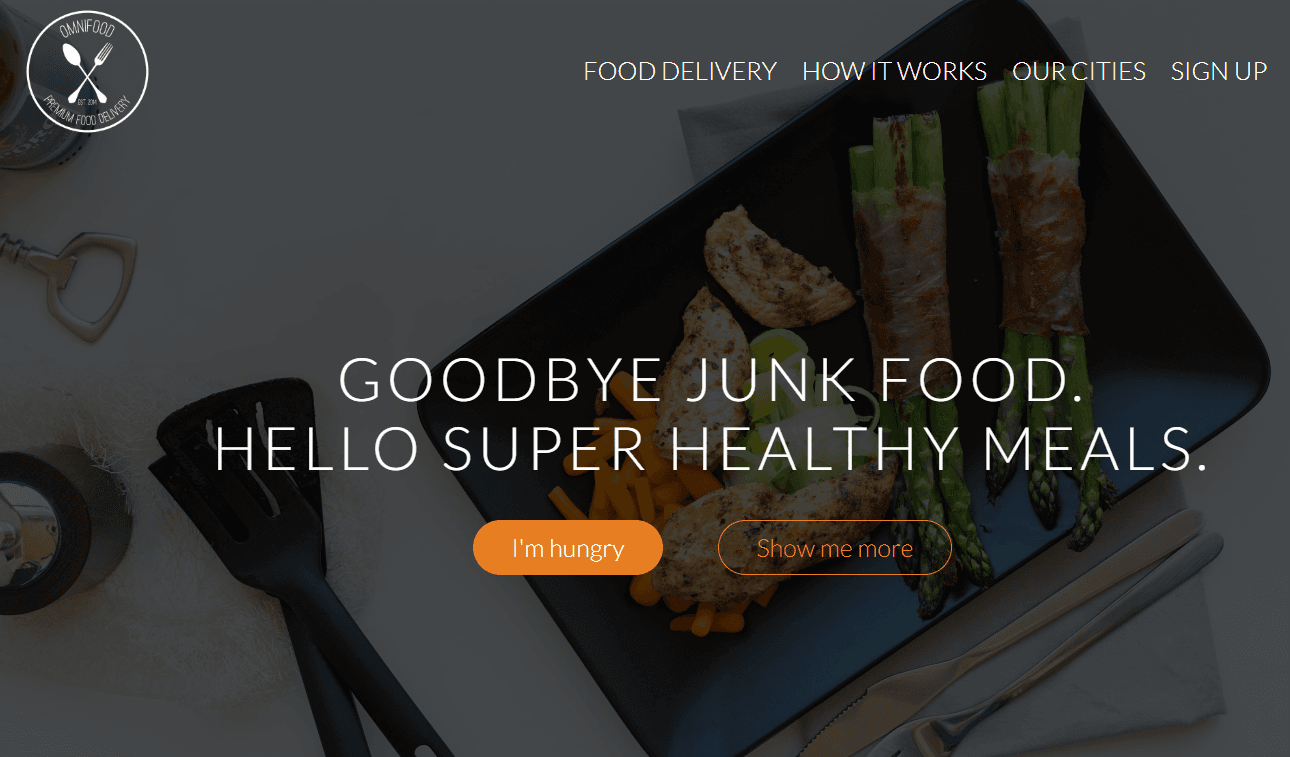 Screenshot of Omnifood